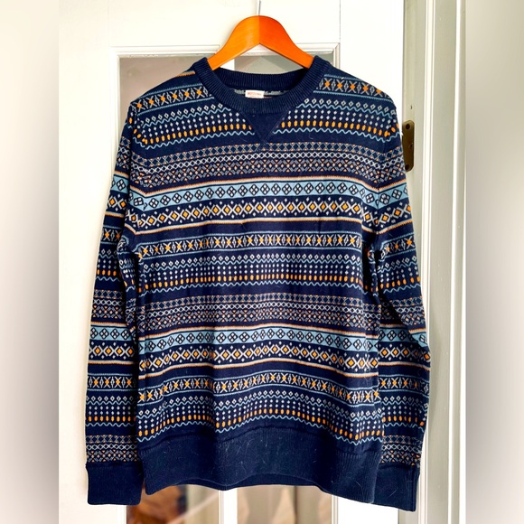 Mossimo Faire Island 100% Cotton Sweater, NWT Size Large - Picture 1 of 4